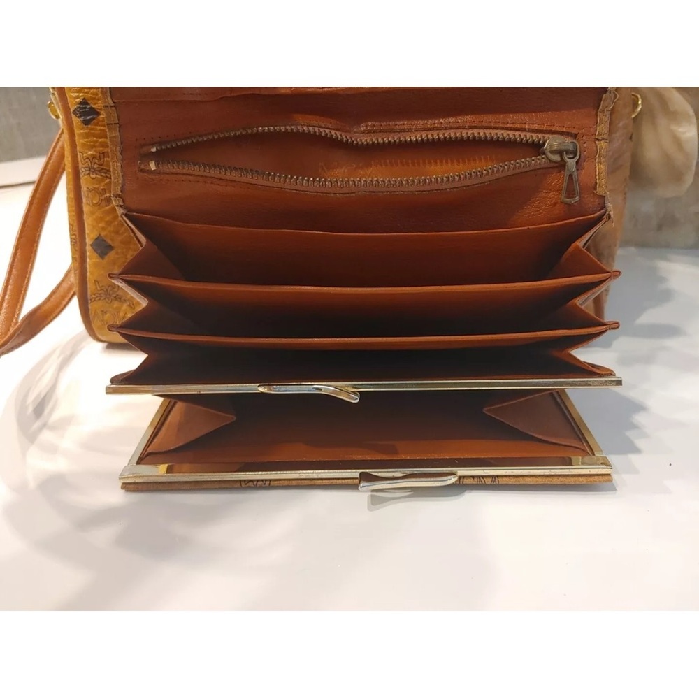 Authentic MCM Shoulder Bag With Wallet. #X4921 Vintage, Beautiful. - Picture 15 of 16